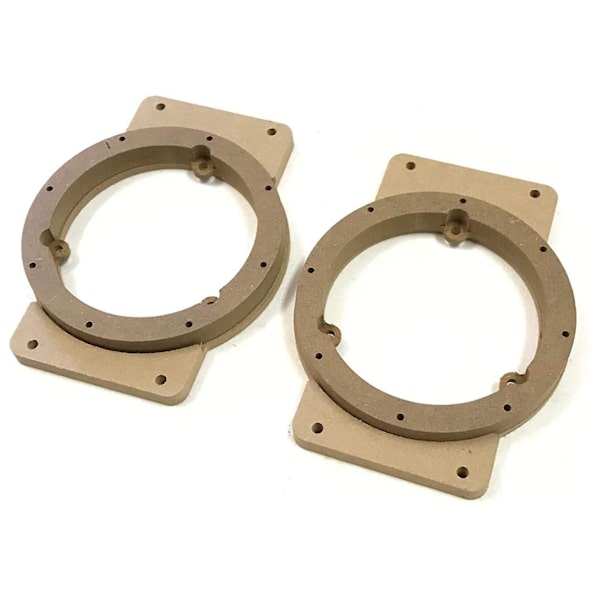 Bilhögtalare i trä för Jimny JB64 JB74 2018-2020 Bilstereo Horn Refit Rings Mat Mount