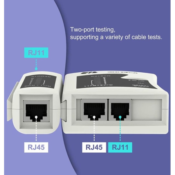 GJ468 RJ45 Netværkstester RJ45 Kabeltester Netværks Ethernet-kabelstik