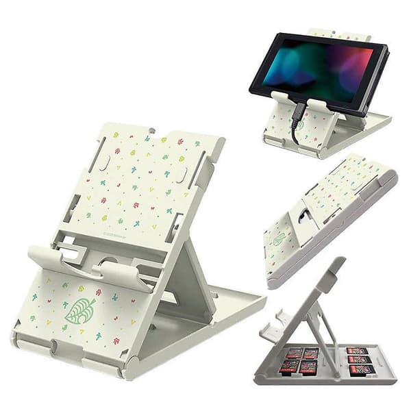 Switch-stativ för Nintendo, för Animal Crossing Switch-hållare, justerbart stativ