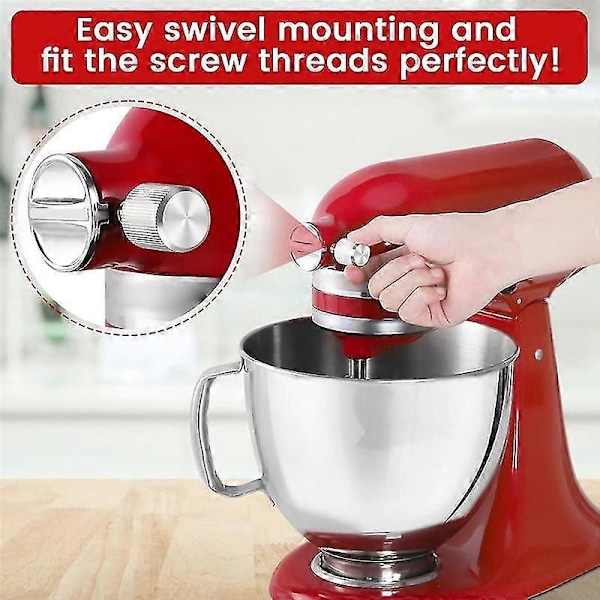 4 st Fästknapp Tumskruv För Kitchenaid Köksmaskiner, Ersättning för Navskruvstillbehör