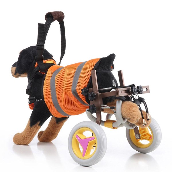 i Kæledyr Kørestol Handicap Hund Ældre Hund Kat Gåhjælp Køretøj Grå