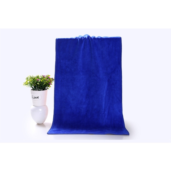 2 badehåndklæder 35*75cm blå