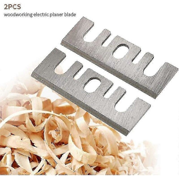 Sähköhöylän terät 82 x 28 x 3 mm, 2 kpl