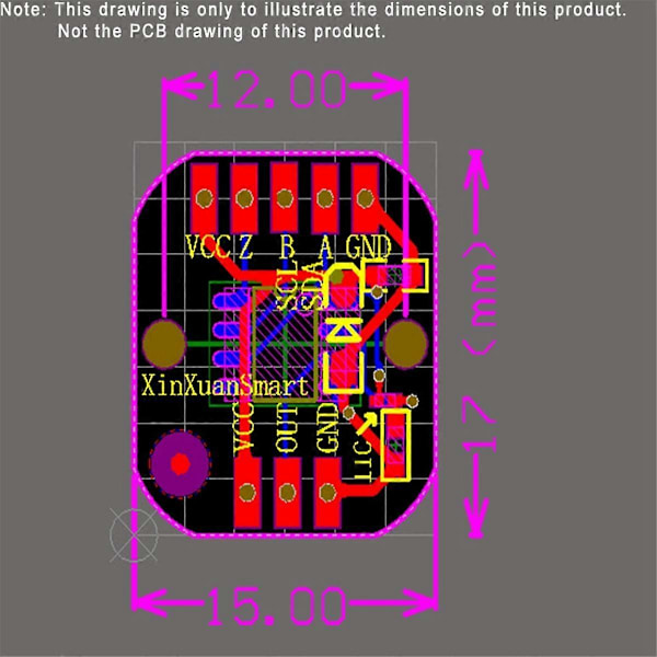 MT6835 Magnetisk Encodermodul PWM/SPI Borstlös Motor 21BIT Encoder Kan Ersätta AS5048
