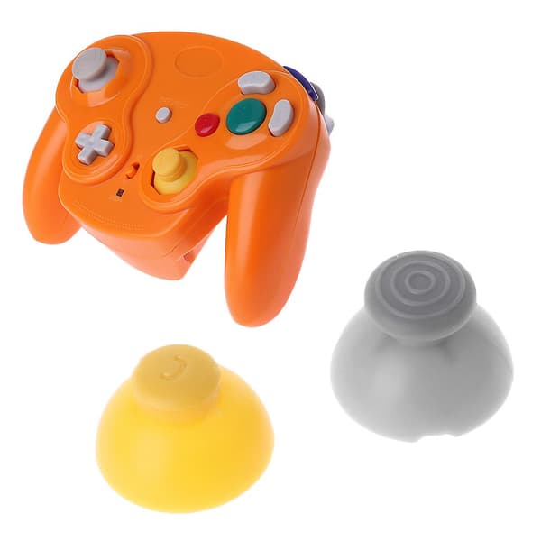 5 par udskiftning gamepad joystick cap til Gamecube til Ngc controller
