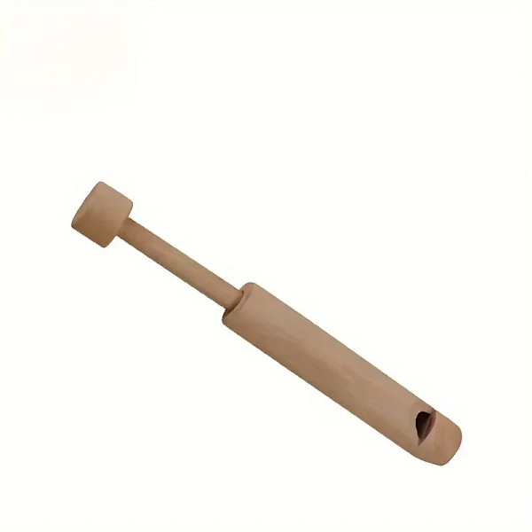 Vintage-inspireret Fuglefløjte i Træ - Poleret Finish, Kreativt Udendørslegetøj & Musikinstrument