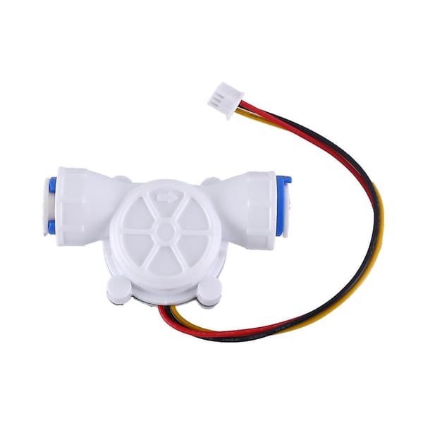 3/8\" Vannstrømningssensor 0,3-10l/min Hall-effekt Flowmeter Fluid Meter Counter