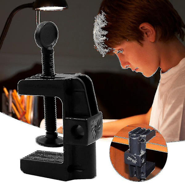 Skrivebordslampe DIY fastmontert klips skrivebordsmontert holder for mikrofonkamera789