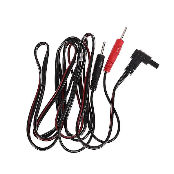 Elektroterapi-elektrodeledningskabler Tens Massasjeapparat 2,35 mm Tilkobling Hfmqv{jkw}