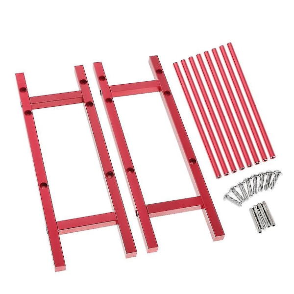 Däckställ i aluminiumlegering för förvaring i garage, organiserare för 1/10 RC-bil, lastbil, däck