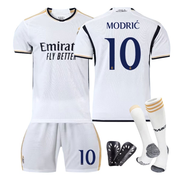 2324 Real Madrid hemmaträning overall tröja sportuniform herr- och damfotbollsuniform No number M