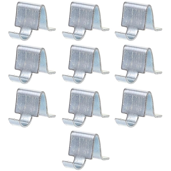 10pcs Cabinet Shelf Clips Metal File Cabinet Shelf Clips Heavy Duty Shelving Supports