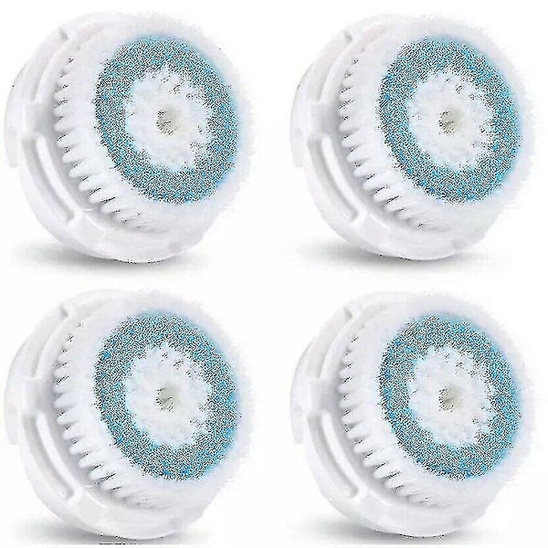 4-pakning børstehoder for Clarisonic Mia 1 Mia2 Deep Pore erstatnings ansiktsbørste