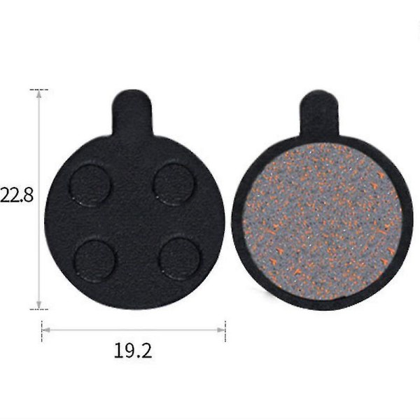 Semi-metalliske bremseklosser for Mercane Widewheel Pro Disc elektrisk scooter reservedeler tilbehør