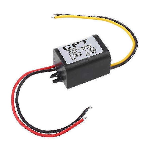 12V till 9V DC-DC Omvandlare Modul Strömförsörjning Spänningsregulator