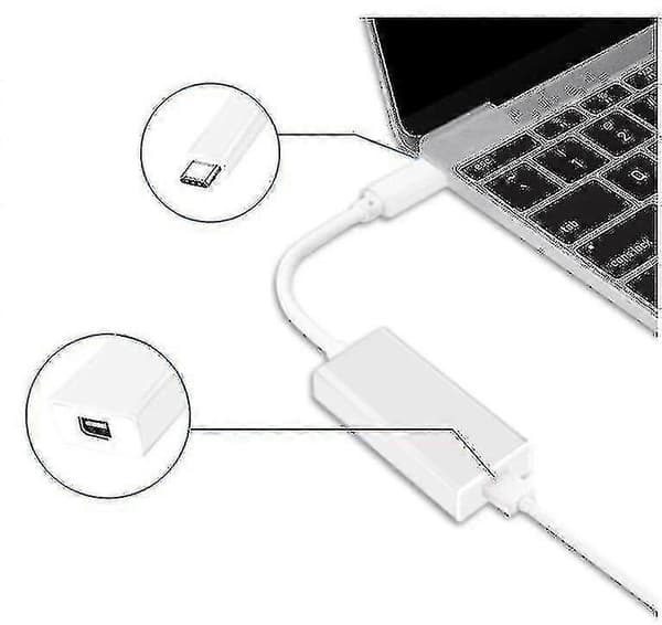 1x Thunderbolt 3 - Thunderbolt 2 -sovitin, tyyppi C -kaapeli, USB Pro:lle