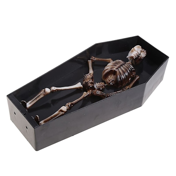 Halloween Elektrisk Kiste Ornament Sjov Hjem Spøgelseshus Bar Dekoration
