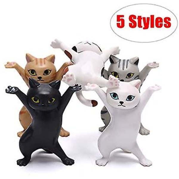 Cat Coffin Dance, the Cat Lifted The Coffin Dancing Pallbearers, Funny Pen Holder (colora)