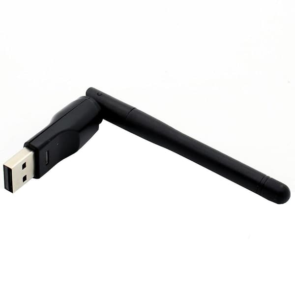 USB WIFI -sovitin Alphabox Jynxbox Skybox Openbox 250 Dreambox (musta)