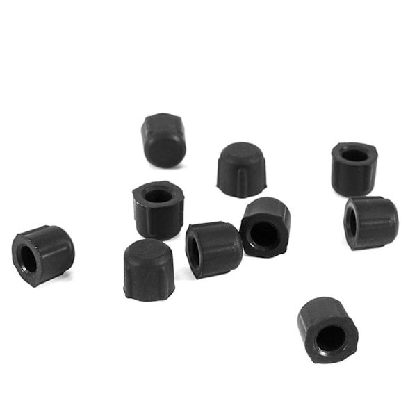 10 st/set 1/4 Skruvskydd Lock Bultmuttrar För DSLR Kamera Stativ Monopod Snabbkopplingsplatta Skruvskydd