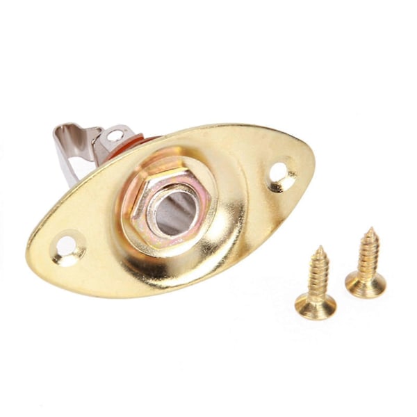 6,35 mm Elektrisk Gitarr/Bas Ovalt Pickup Jack, Portabel