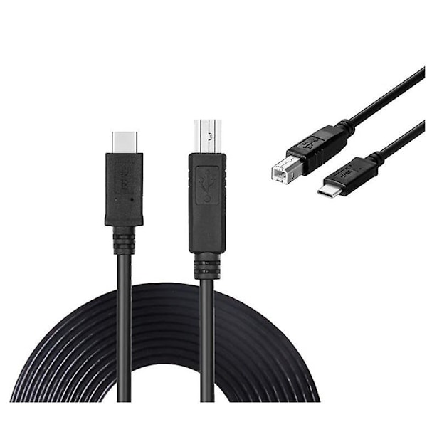USB Type C - USB Type B datakaapeli Pioneer DJ DDJ-RB -ohjaimelle