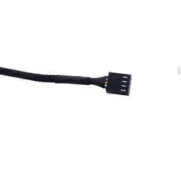 27/42/60/80cm CPU 4 PIN Fläkt PWM Förlängningskabel Moderkortsadapterkabel Datorchassi Strömkablar