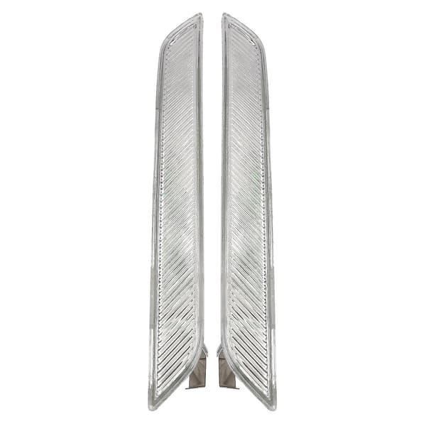 2 stk Euro klare linse frontfanger sidemarkør reflektorlamper for E71 X6 E70 X5m 2008-2014 erstatning