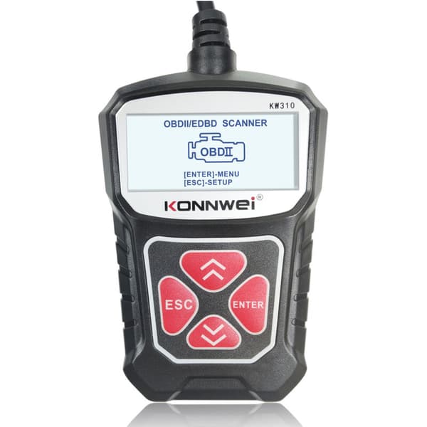 KONNWEI KW310 V310 V309 MS309 Bil Fejllæser Scanner Sort