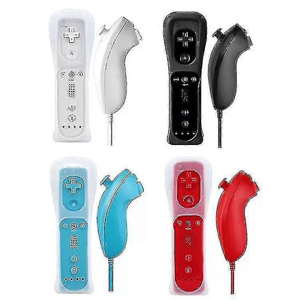 Blå Wii Remote Controller til Wii og Wii U Konsol