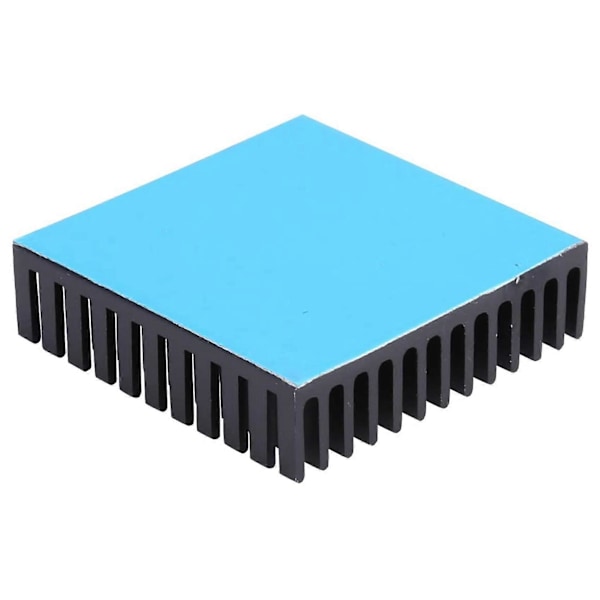 8 st 40X40X11mm Aluminium kylfläns kylfläns kylning kylare för elektronisk chip IC LED med