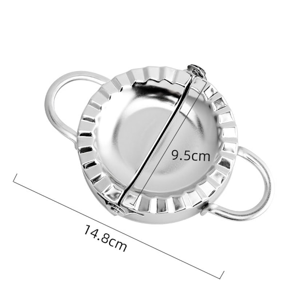 Dumpling Wrapping Tool - Dumpling Skin Mold - 9,5 cm Diameter, 1 stk