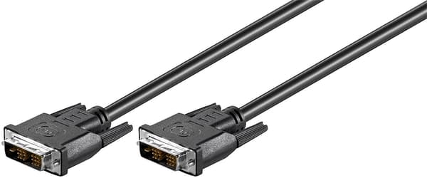 DVI-D Full HD -kaapeli Single Link, nikkelipinnoitettu