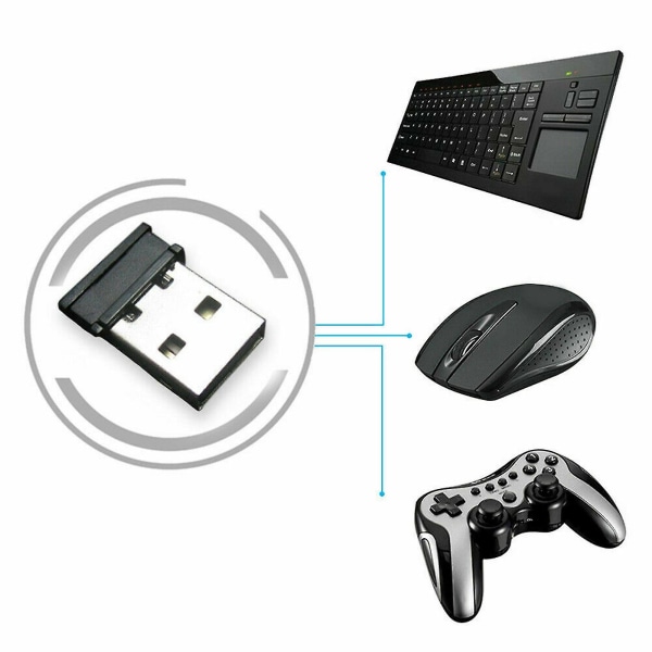 Universal 2,4g trådlös mottagare USB adapter för datormus Tangentbord Anslut