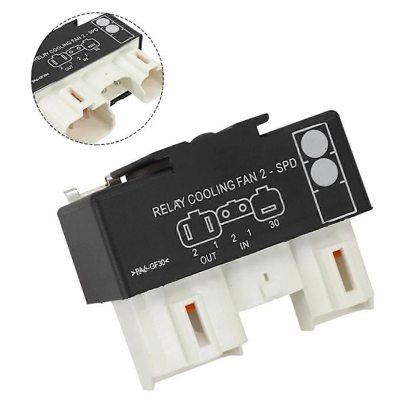 Køleradiator Blæser Kontrolenhed Relæ til C70 S70 V70 S90 V90 740 850 940 960 Erstatning 9442933 944