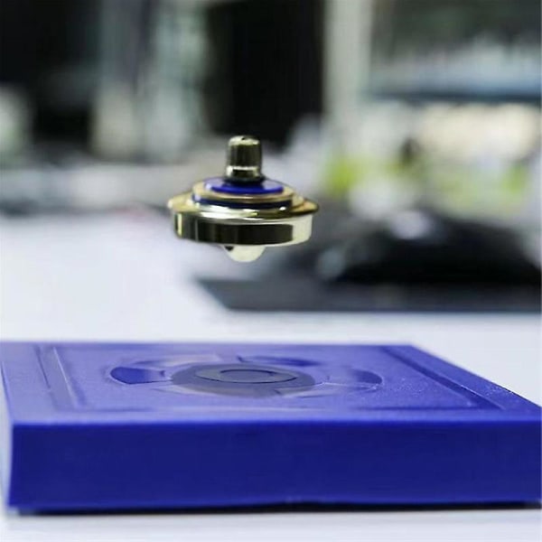 Ufo Levitasjon Magnetisk Flytende Spinning Top Desktop Dekompresjon Roterende Gyroskop Antistress