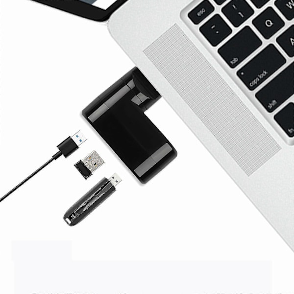 3-portars USB 3.0 Multi Hub Splitter