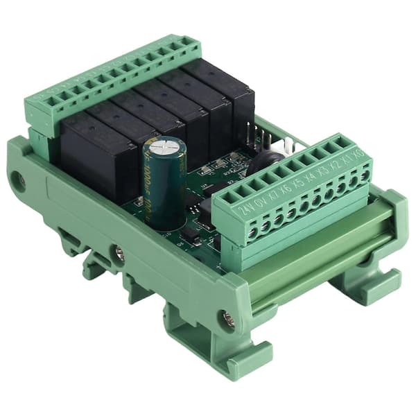 PLC Industriell Kontrollkort FX2N-14MR Programmerbart Logisk Kontrollerkort