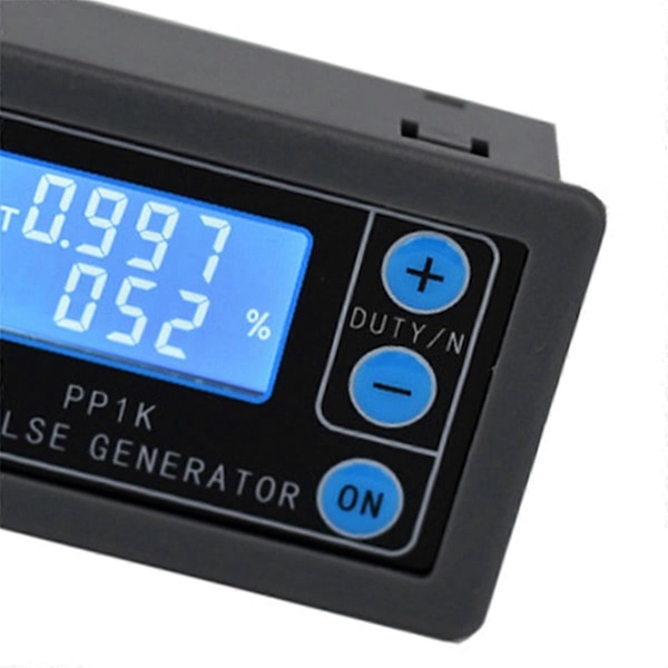 ZK-PP1K Dubbelläges Signalgenerator LCD PWM 1Hz-150KHz Pulsfrekvens Driftcykel Justerbar Fyrkant W