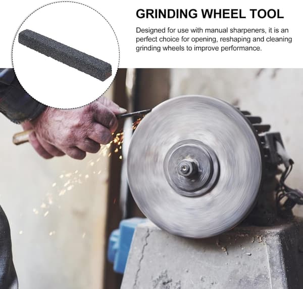 Dressing Tool Slibesten Siliciumcarbid Dressing Stone Stick (Sort)