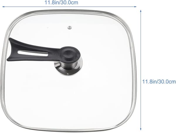 Bakeware fyrkantig glaslock 11,8\"/30cm