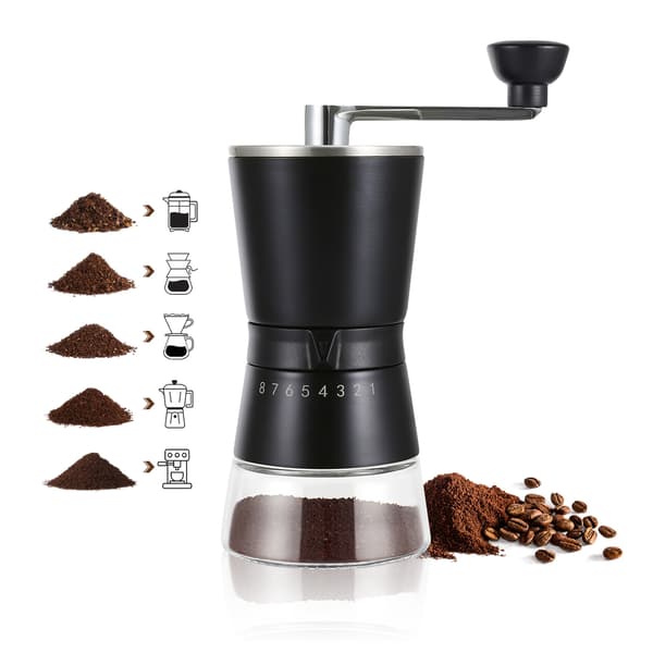 IF Manual Coffee Grinder - Black Ceramic Core Grinder