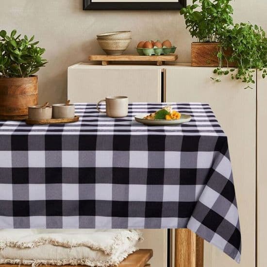 Vichy dug - 140 x 140,5 cm - Pletafvisende - Maskinvaskbar