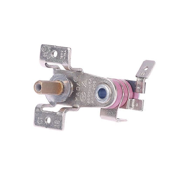 AC250V/16A Justerbar 90 Celsius Temperatur Switch Bimetallisk Värme Termostat KDT-200 för Elektrisk Strykjärn Ugn