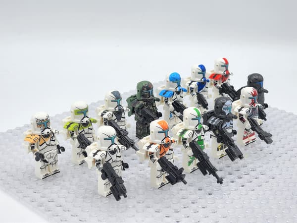 Star Wars Clone Commandos Delta Squad Assortment 13 Byggklossleksaker