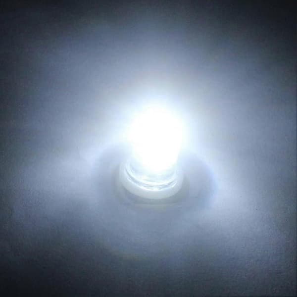10 stk. E10 3v Spot LED Pærer Lamper Kald Hvit 6000k