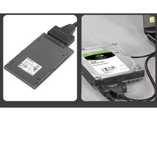 Enkelt USB-konvertering SATA-adapterkabel 2,5 tommer