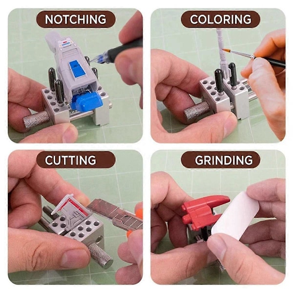 DIY Håndværk Multifunktionel Jig Justerbar Skruestik Jig til Modelbygning og Bænk Modelbygning Hobby Værktøj