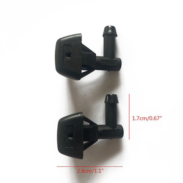 2 kpl kannettava auton tuulilasin pesurin suutin 30655605 S60 V70 Xc70