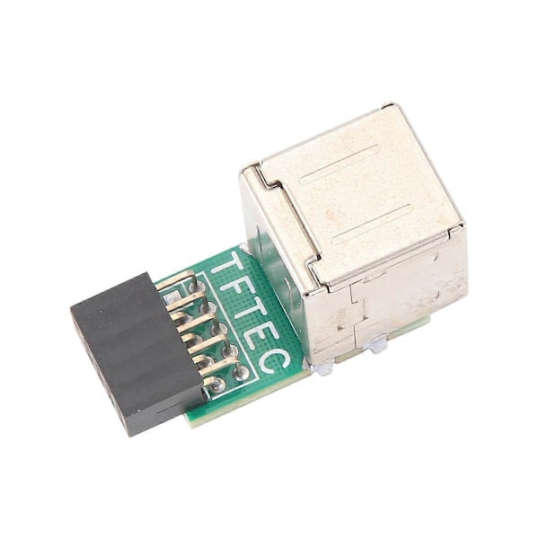 9-Pin Moderkort Till 2 Portar Usb 2.0 A Hona Intern Header Adapter